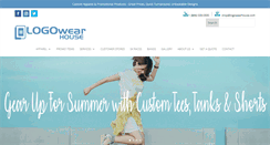 Desktop Screenshot of logowearhouse.com